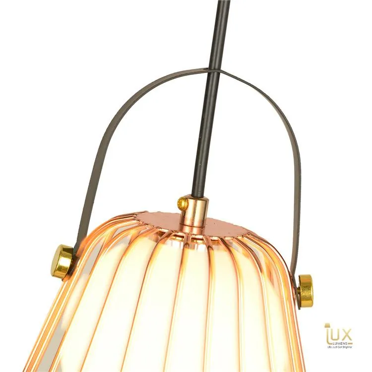 Käfig - Rose Gold Pendant Light