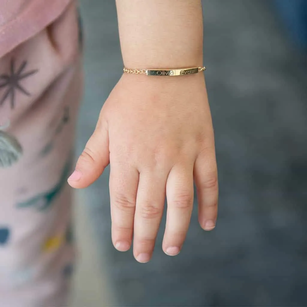 Kids Short Quad Bar Bracelet