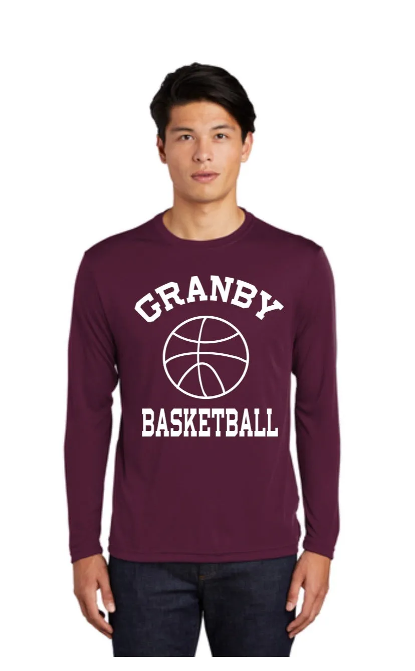 Long Sleeve Granby Basketball Shooter Shirt