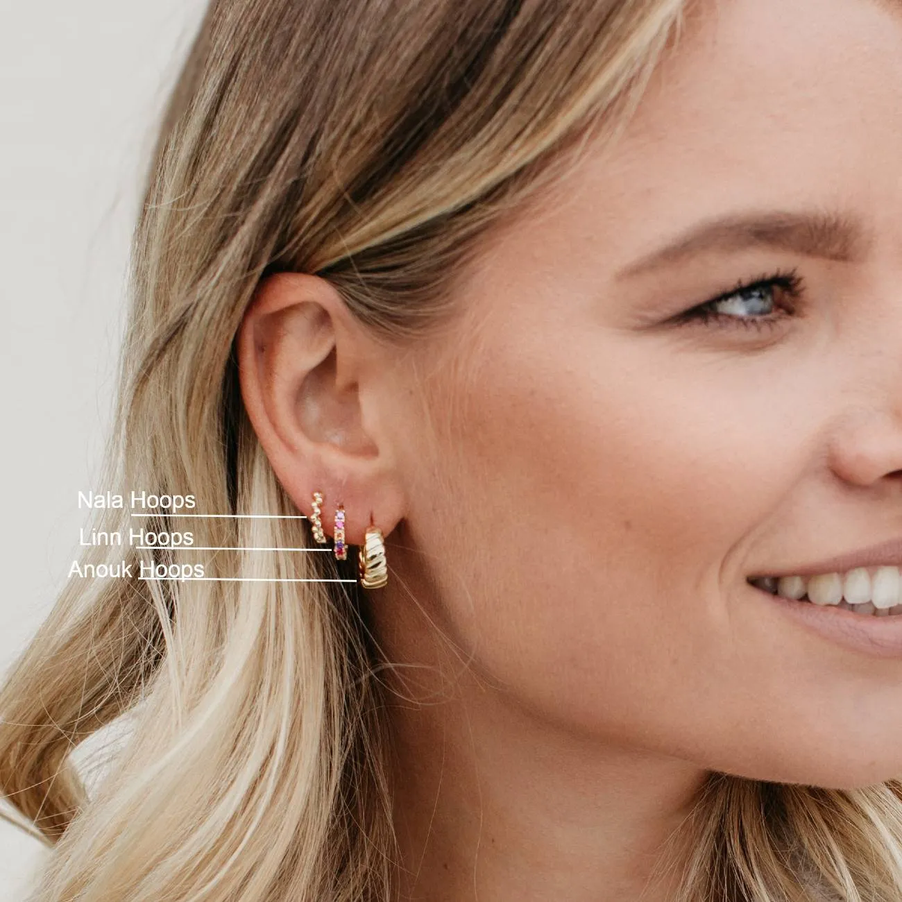 Love Local Anouk Hoops 1,5cm