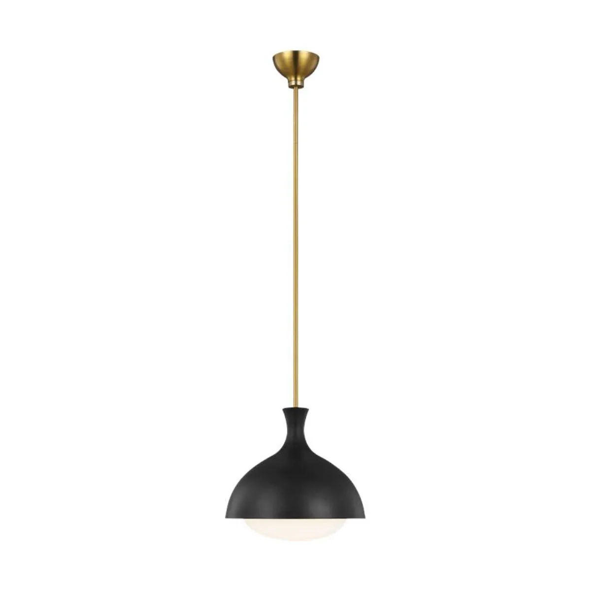 Lucerne 12 in. Pendant Light Black finish