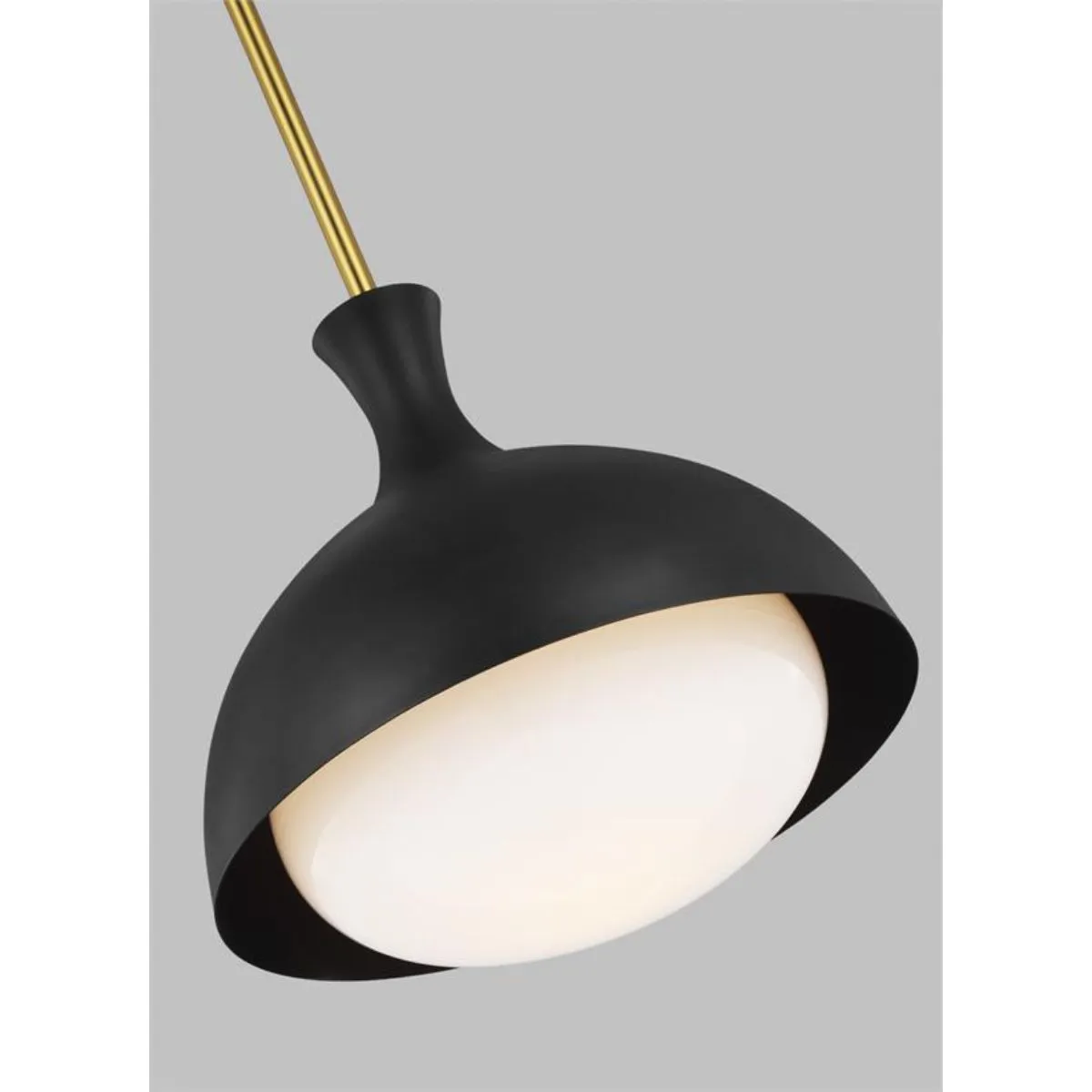 Lucerne 12 in. Pendant Light Black finish