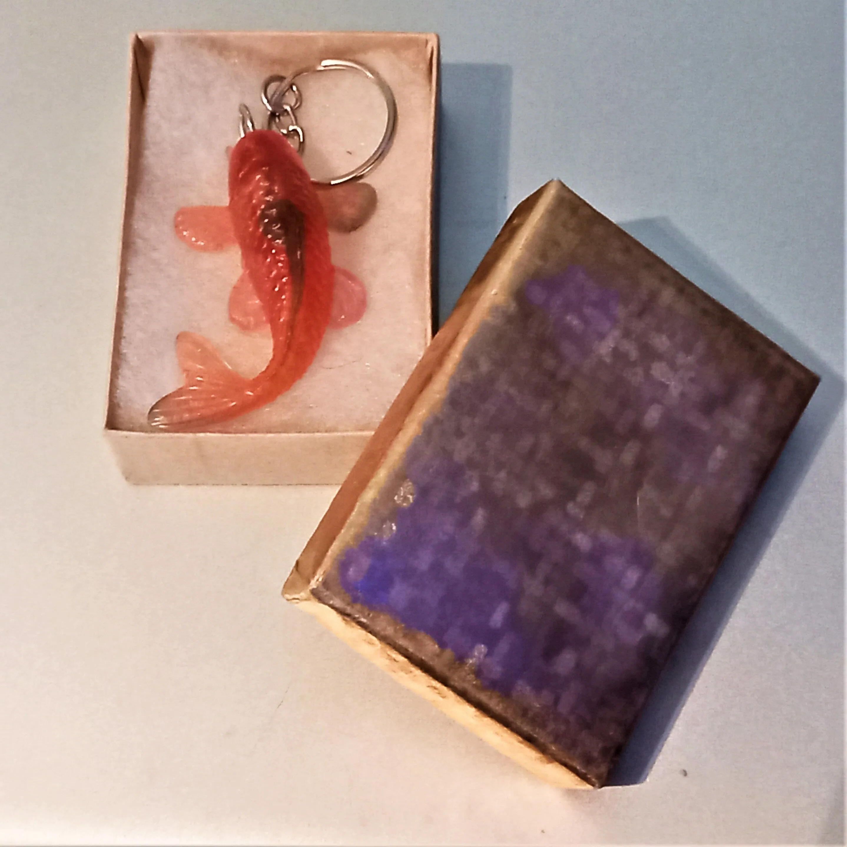 Lucky Koi Fish KeyChain/Magnet/Christmas Ornament,Gift for Home Decor/Birthday/Xmas/New Year/Valentine/Thanksgiving/Graduation/Housewarming/