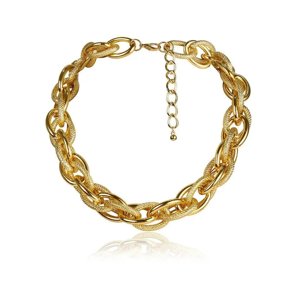 Marilyn Punk Lock Choker Necklace