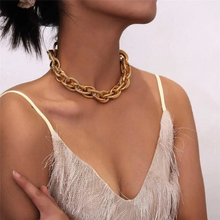 Marilyn Punk Lock Choker Necklace