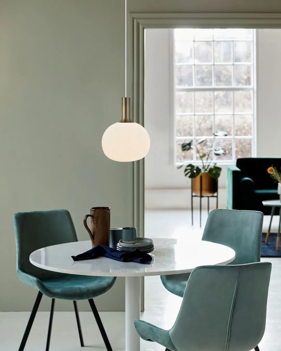 Minimalist Nordic Glass Pendant