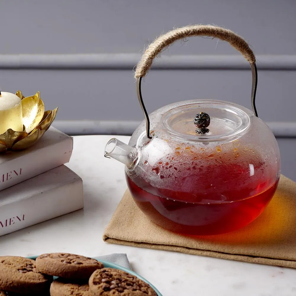 Minimalist Sublime Glass Teapot
