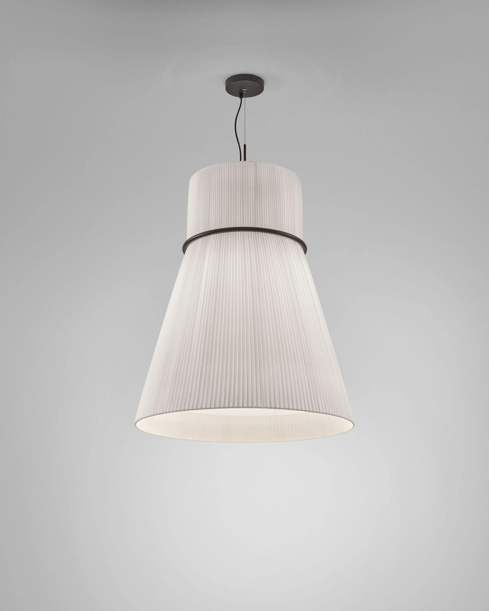 Minimalist Tapered Ribbon Pendant Light