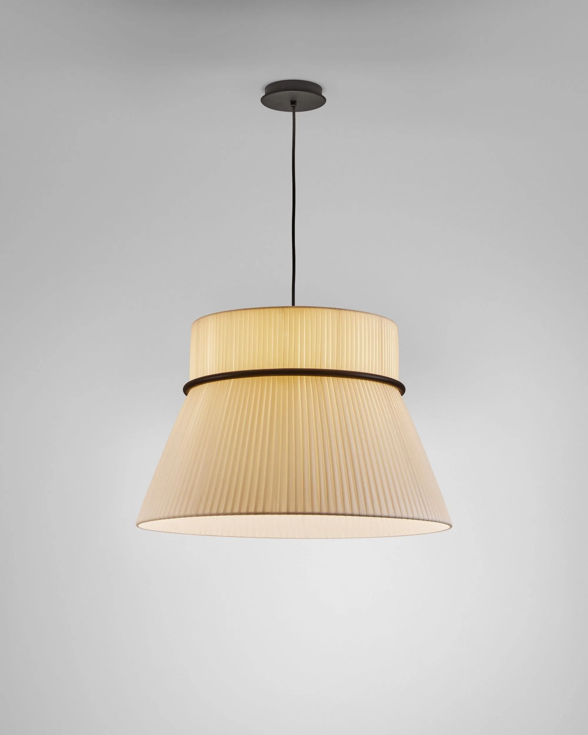 Minimalist Tapered Ribbon Pendant Light