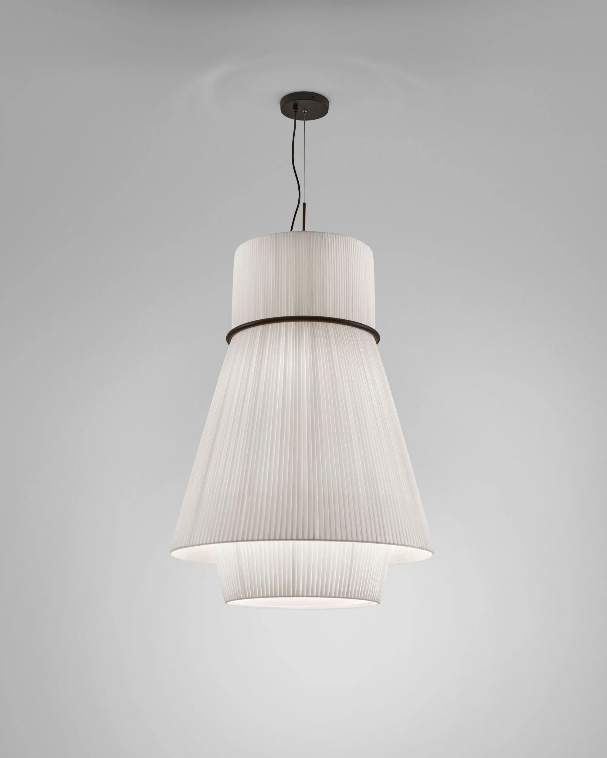 Minimalist Tapered Ribbon Pendant Light