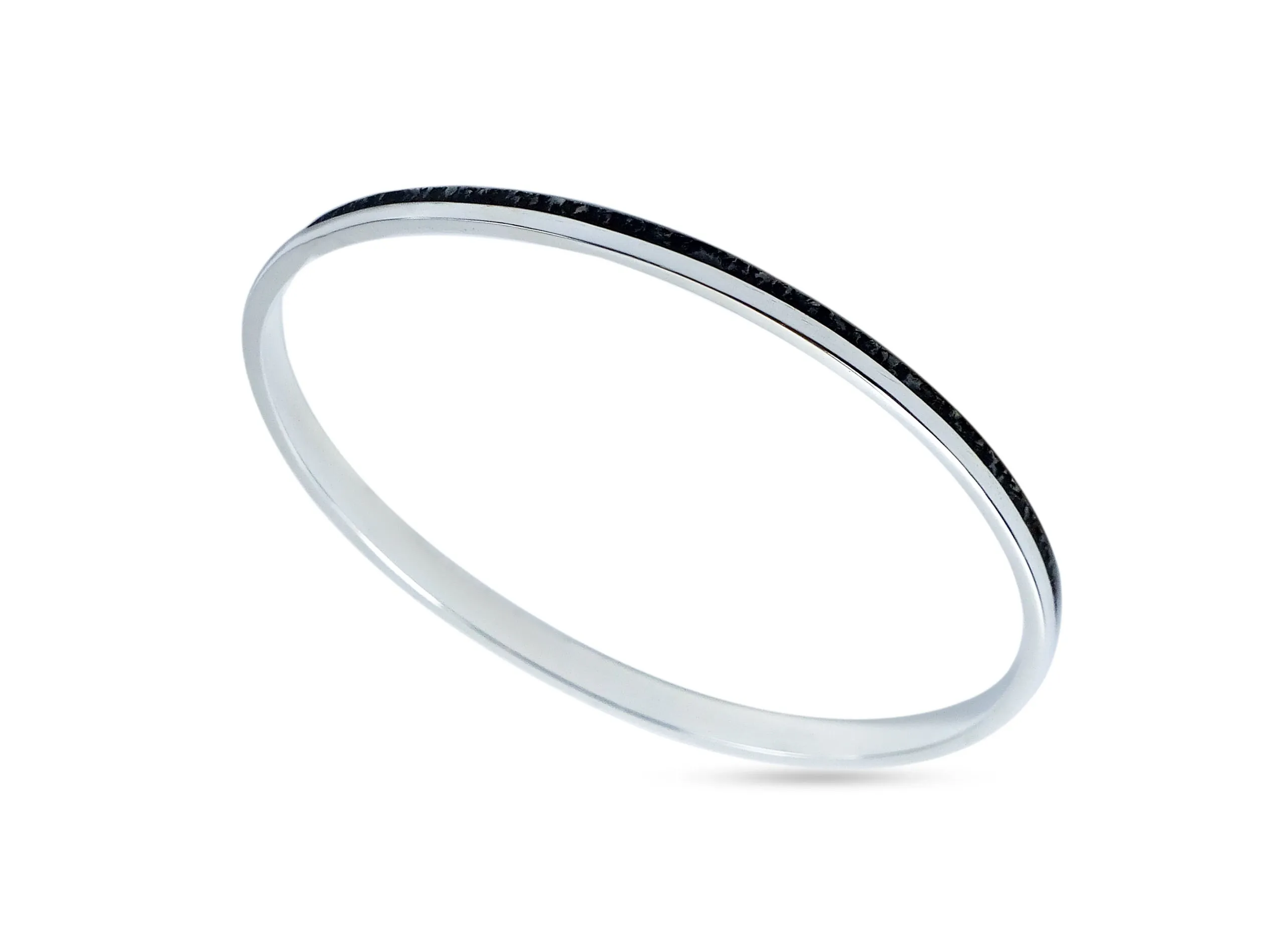 Nondualism - Silver Bangle