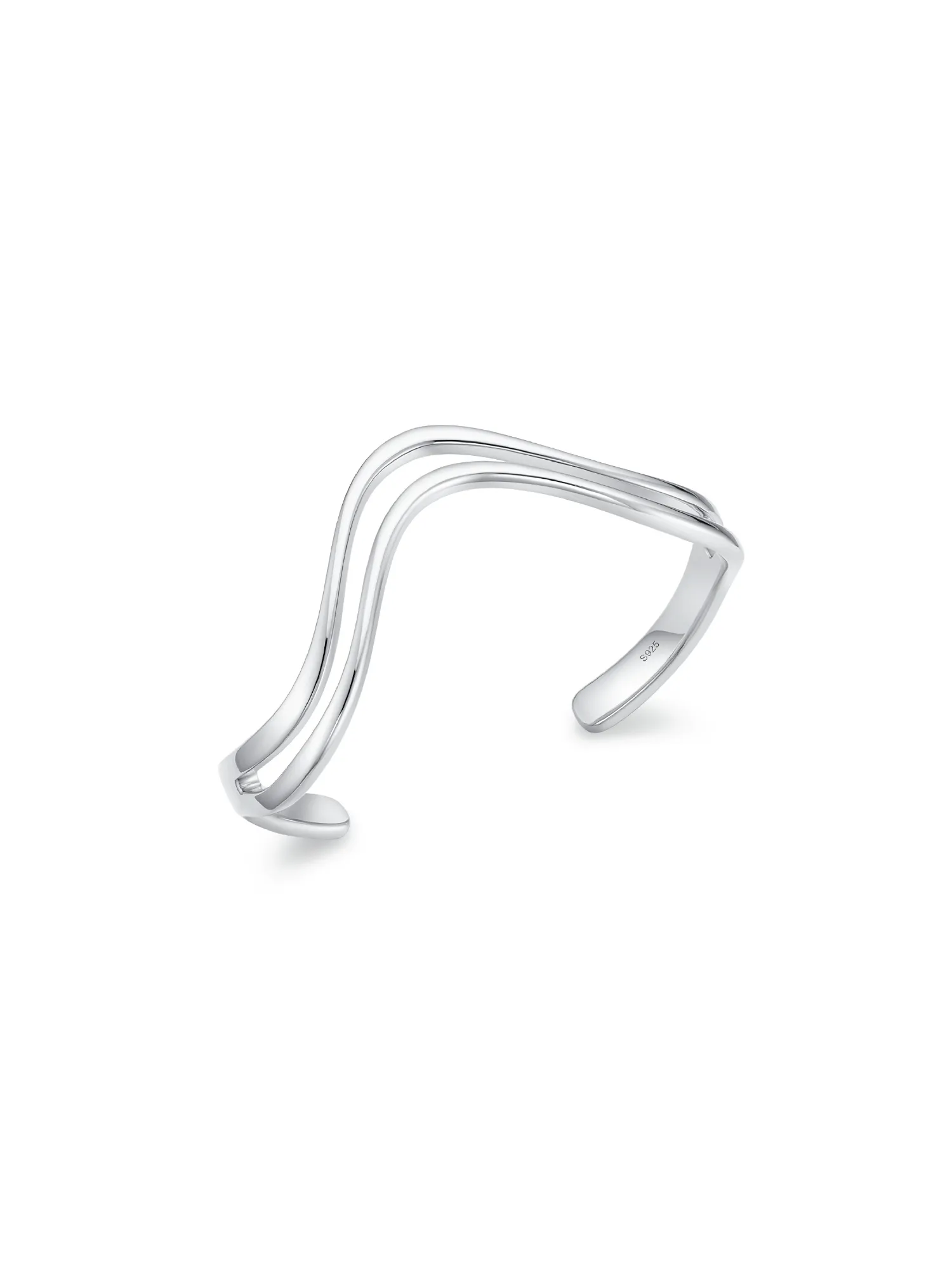 Ocean Waves Bracelet (White)