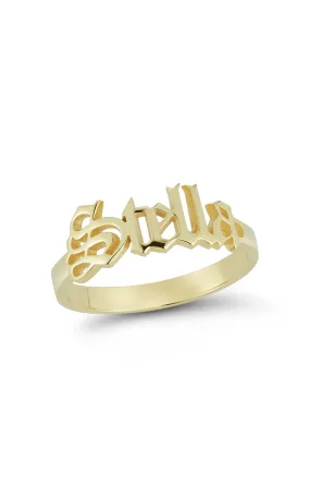 Old English Name Ring