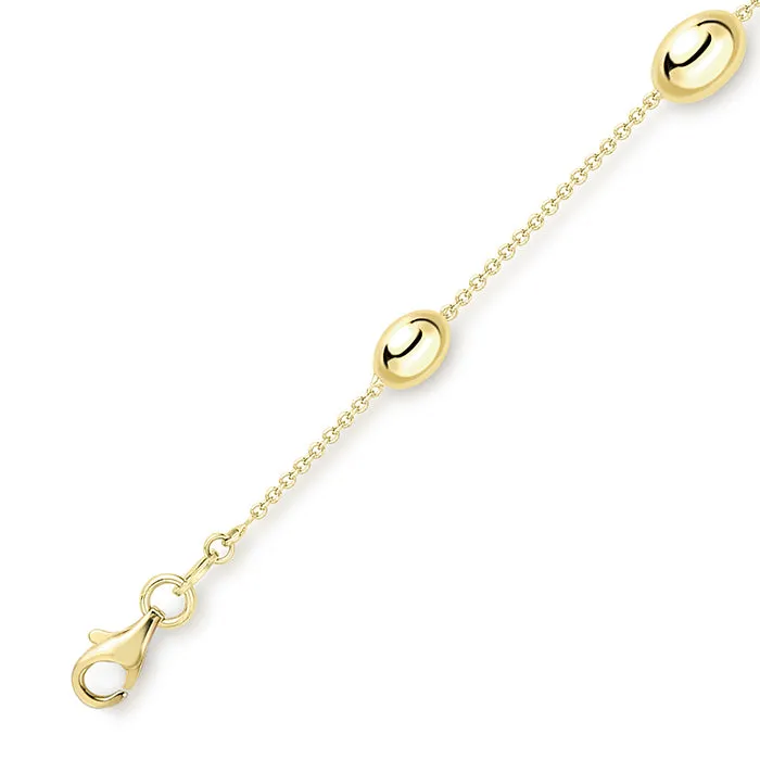 Oval Lozenge Motifs Bracelet