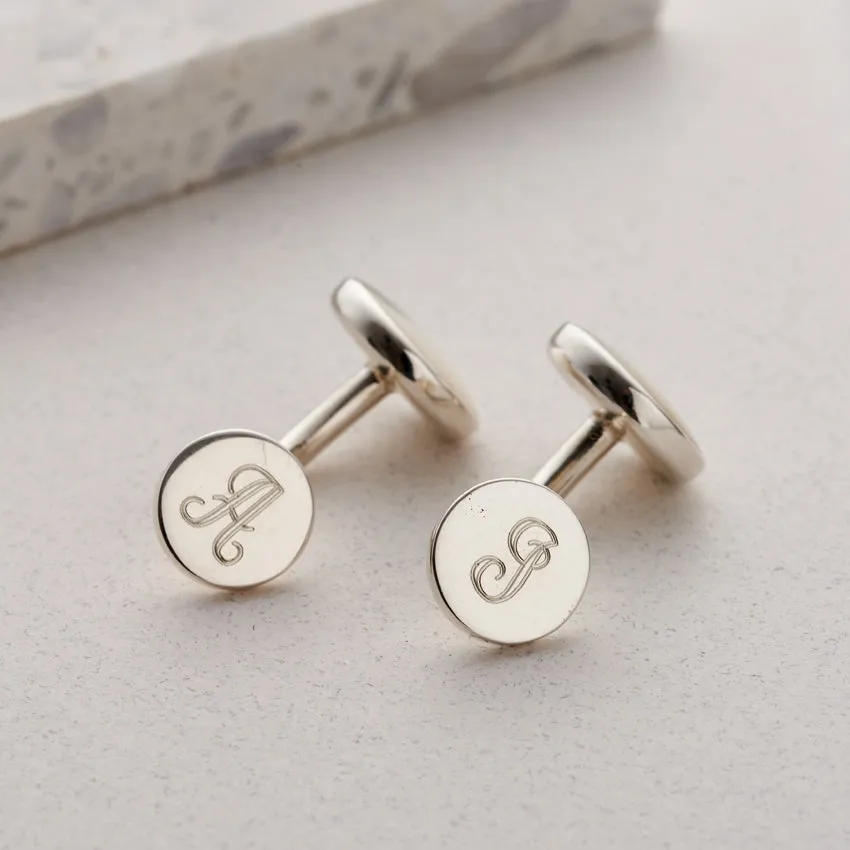Personalised Mother Of Pearl Cufflinks