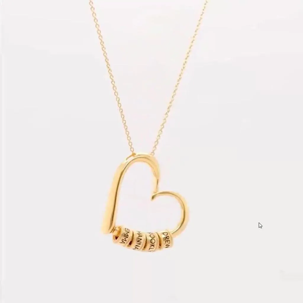 Personalized Heart Name Necklace