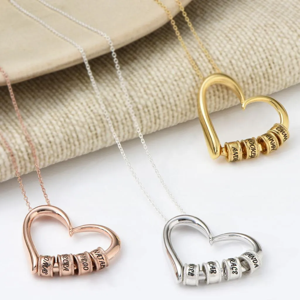 Personalized Heart Name Necklace