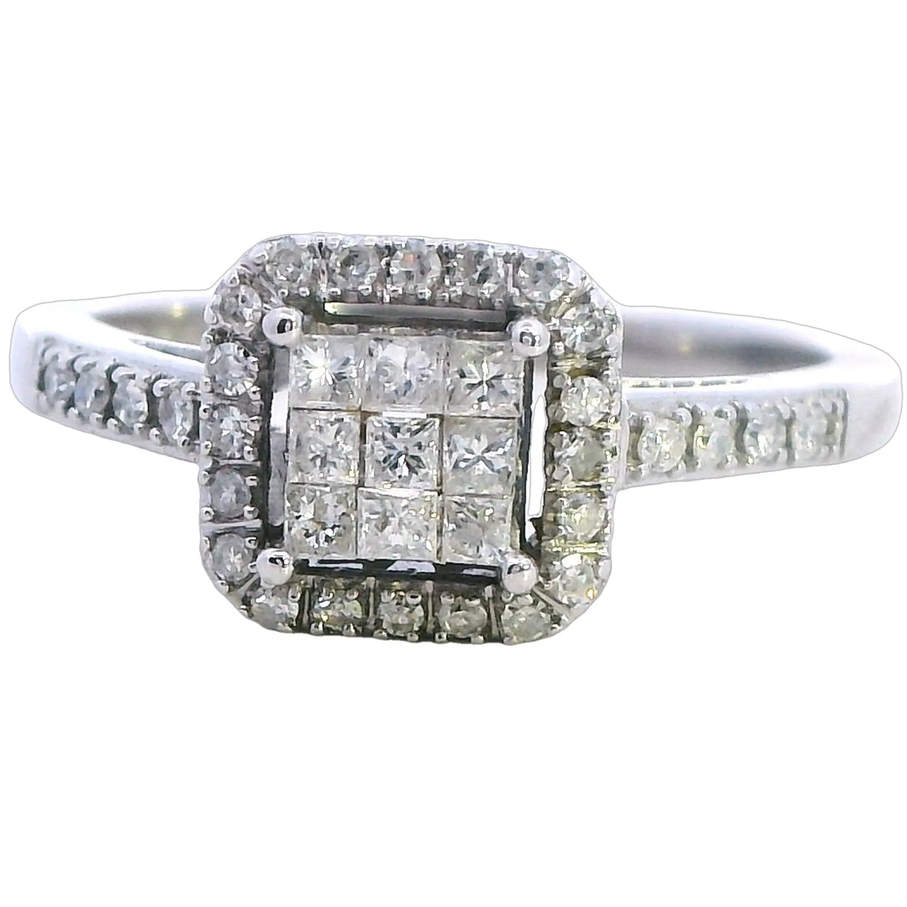 Propose with Brilliance this Valentine's: Diamond Symphony in 10K White Gold