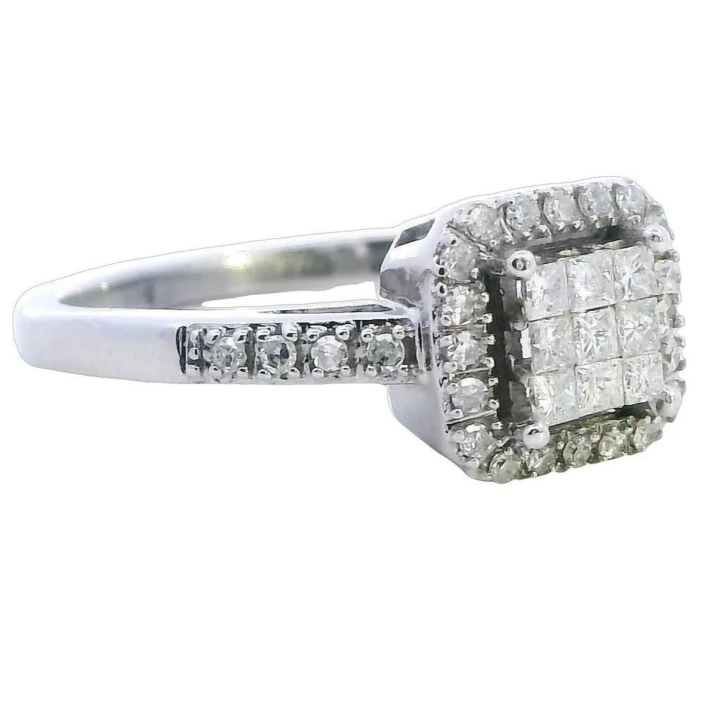 Propose with Brilliance this Valentine's: Diamond Symphony in 10K White Gold