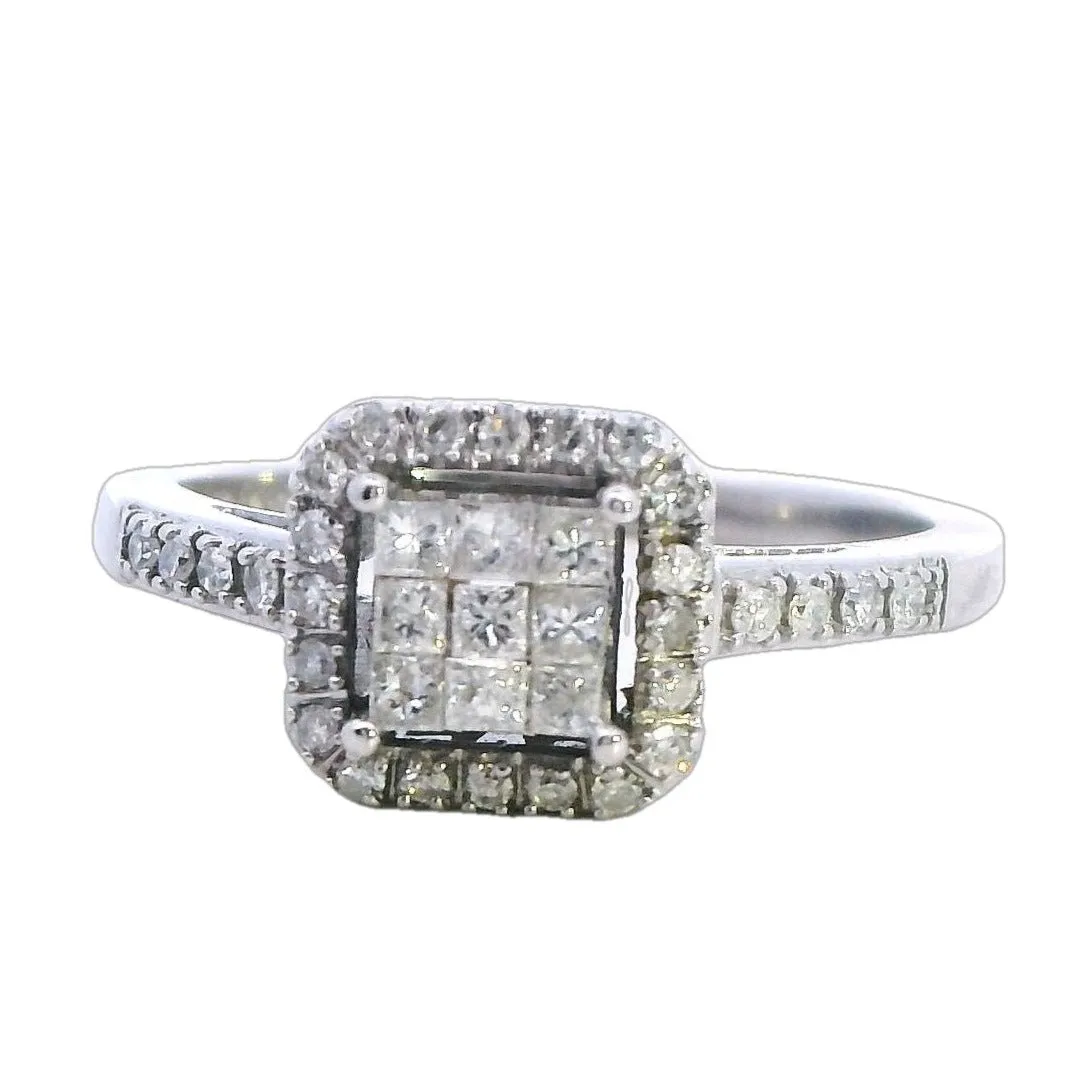 Propose with Brilliance this Valentine's: Diamond Symphony in 10K White Gold