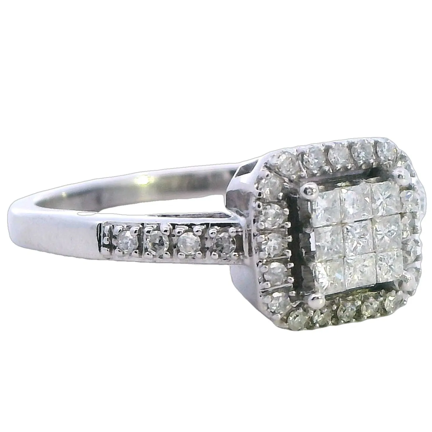 Propose with Brilliance this Valentine's: Diamond Symphony in 10K White Gold