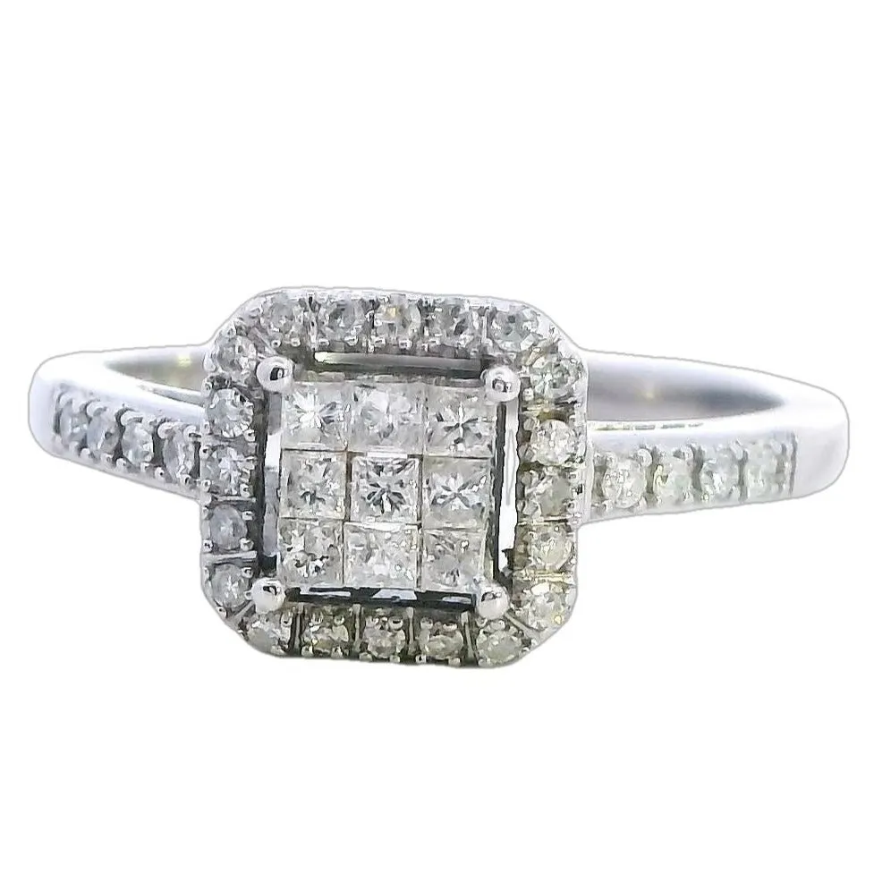 Propose with Brilliance this Valentine's: Diamond Symphony in 10K White Gold