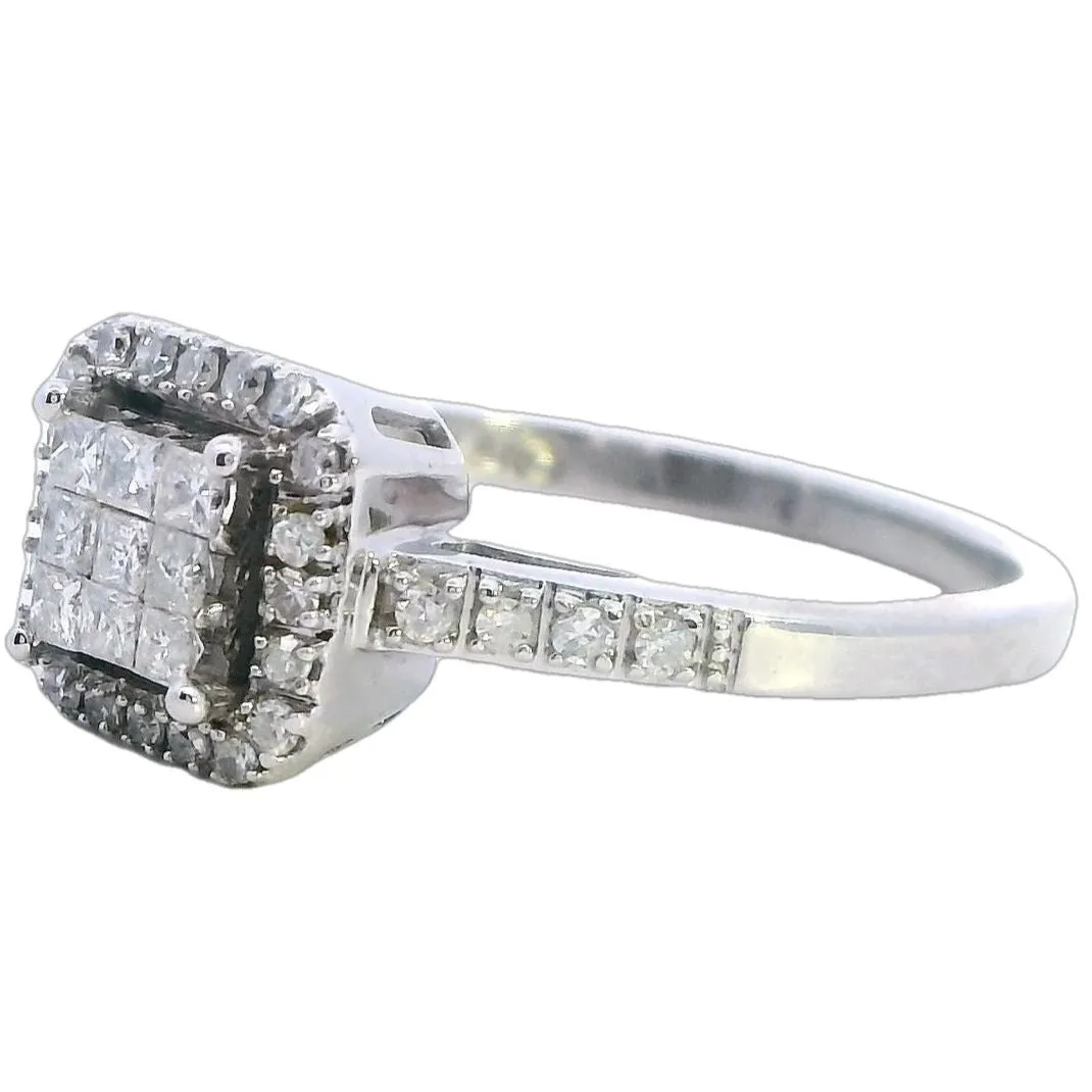 Propose with Brilliance this Valentine's: Diamond Symphony in 10K White Gold