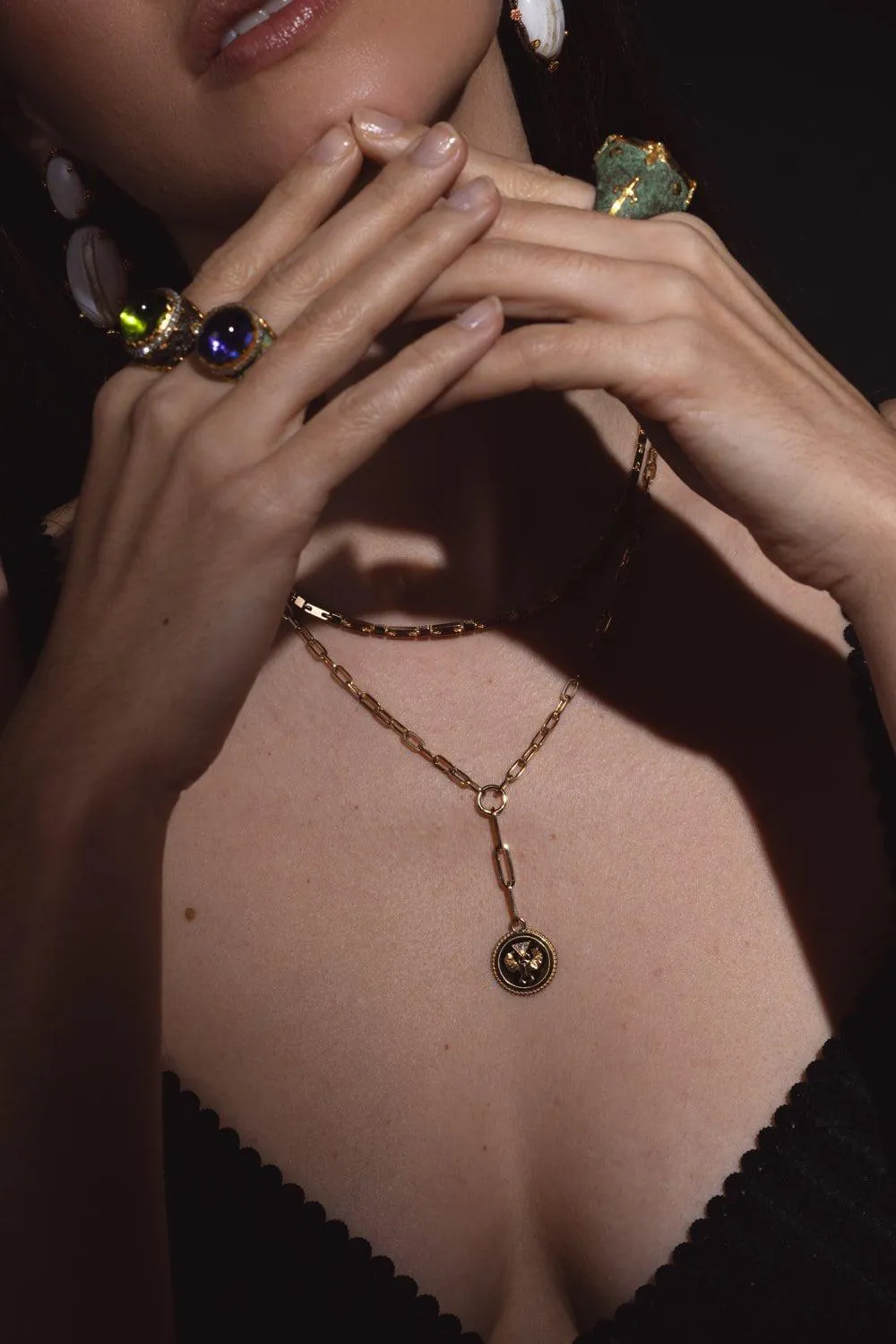 Protection - Refined Clip Extension Chain Necklace