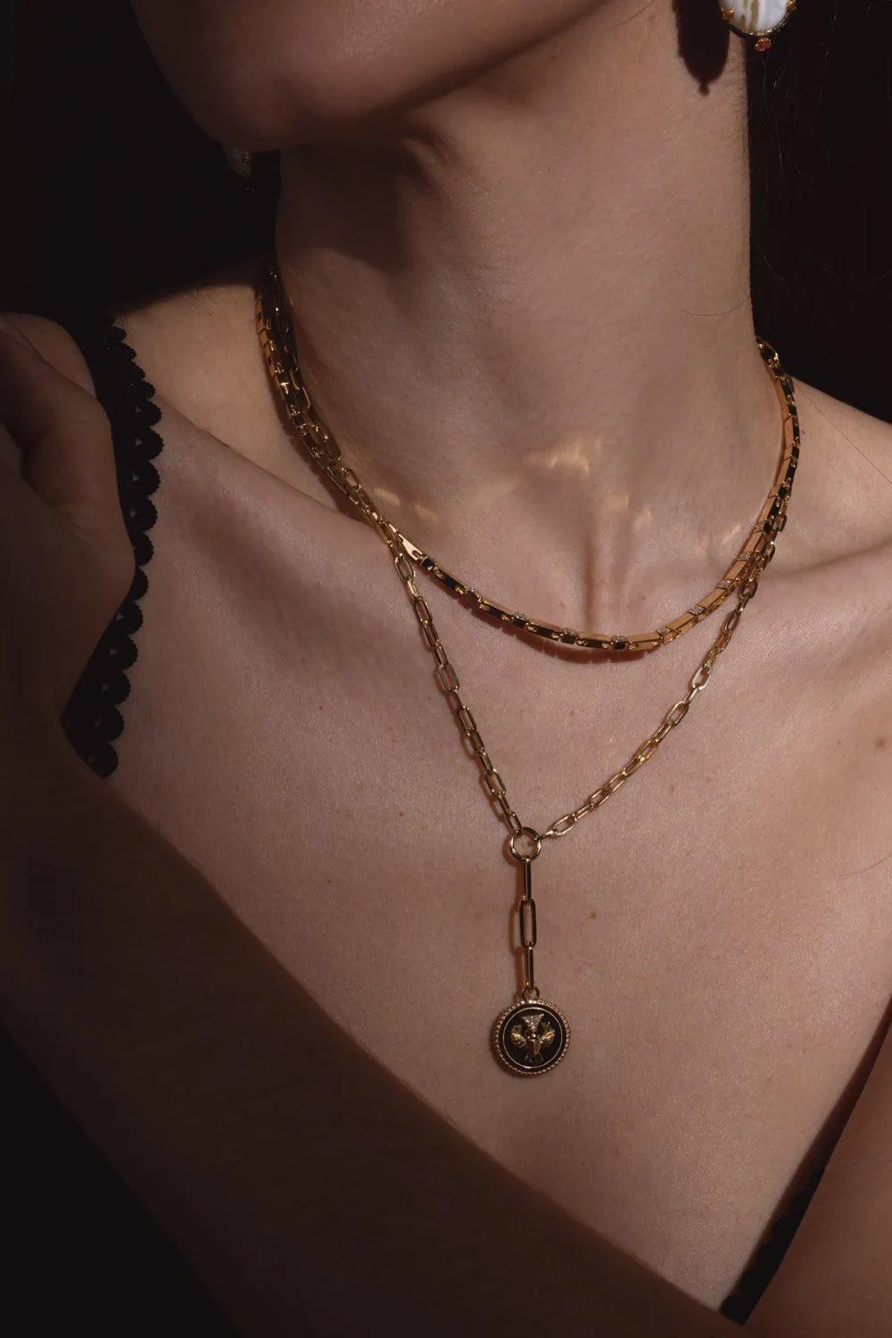 Protection - Refined Clip Extension Chain Necklace