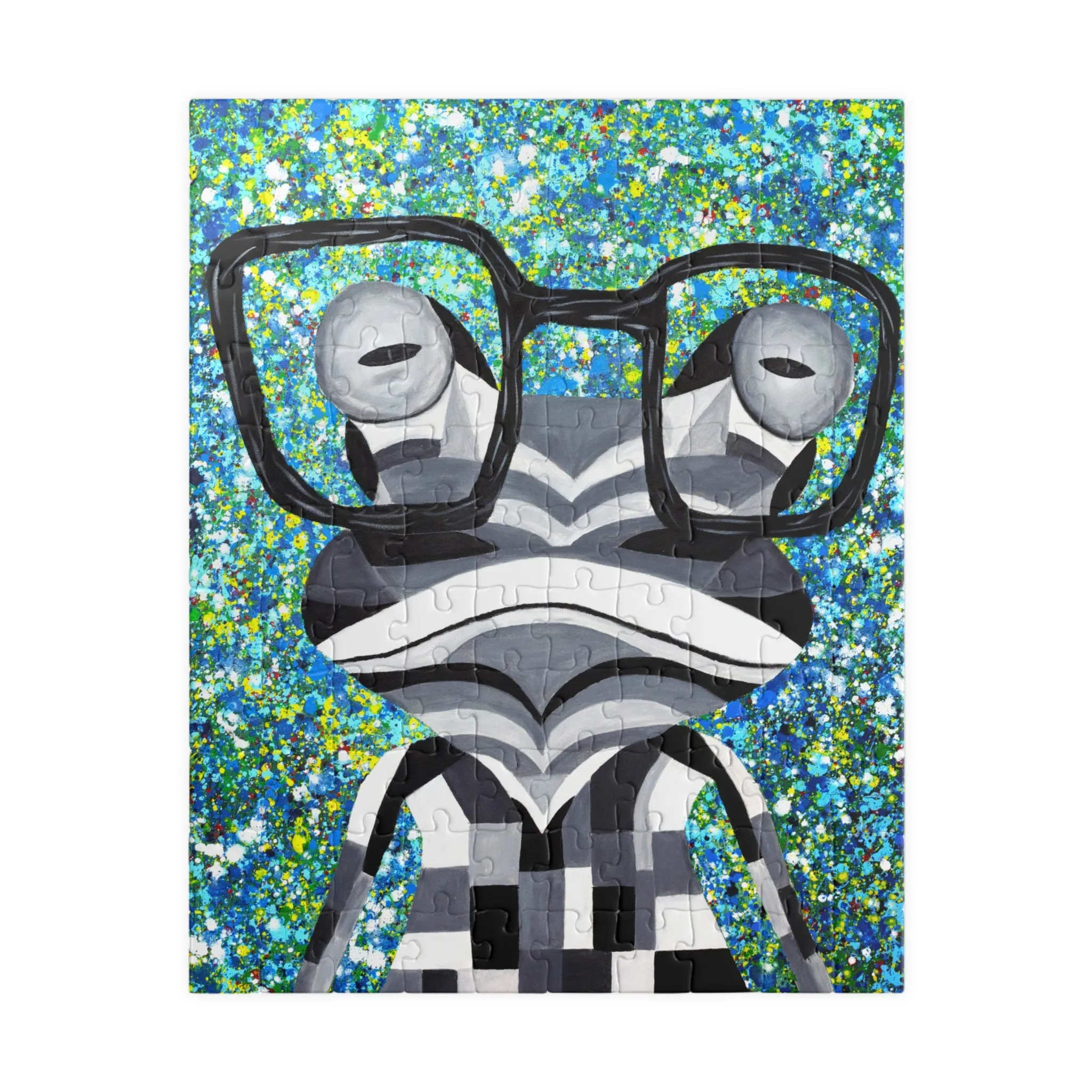 Puzzle Funky Frog