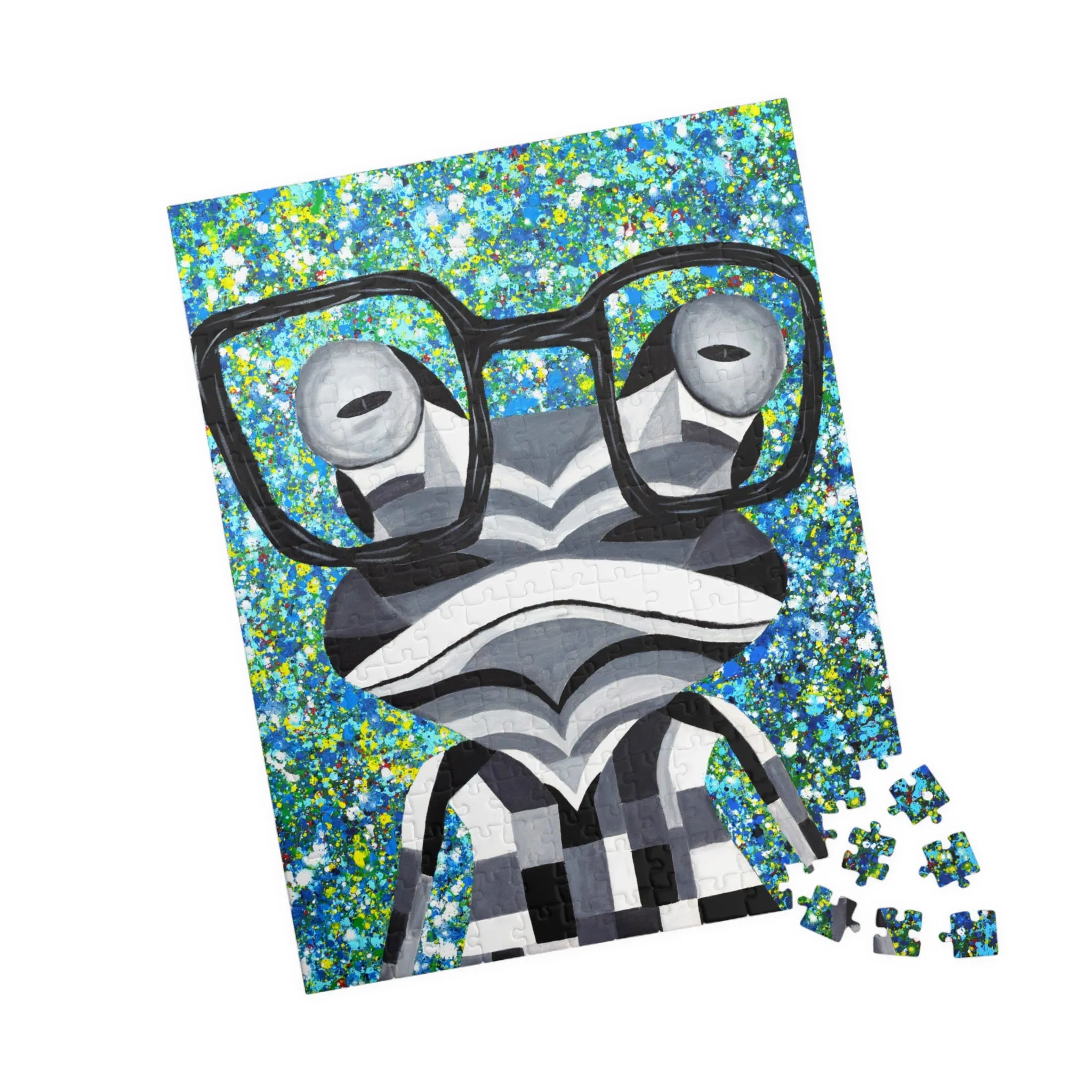 Puzzle Funky Frog