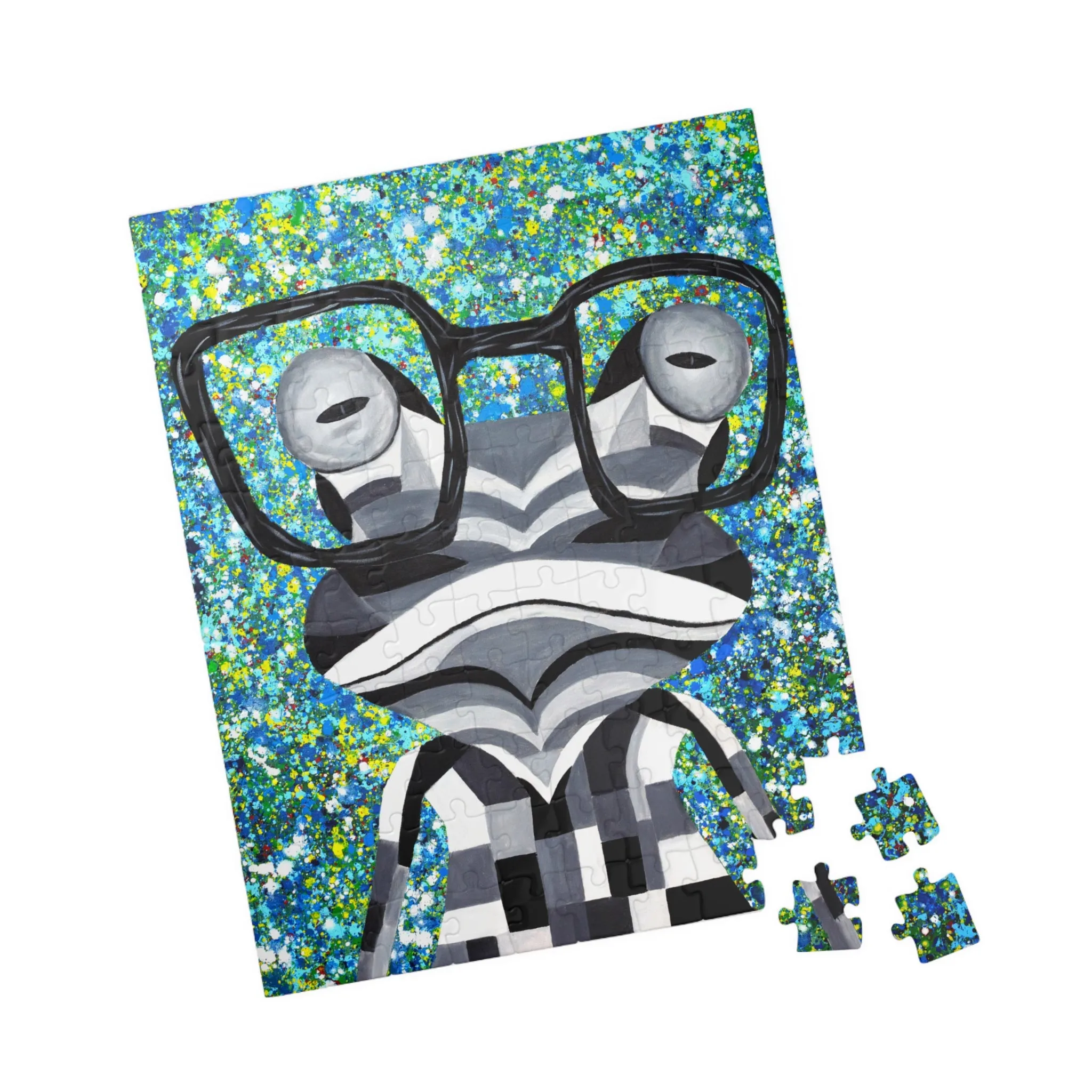 Puzzle Funky Frog