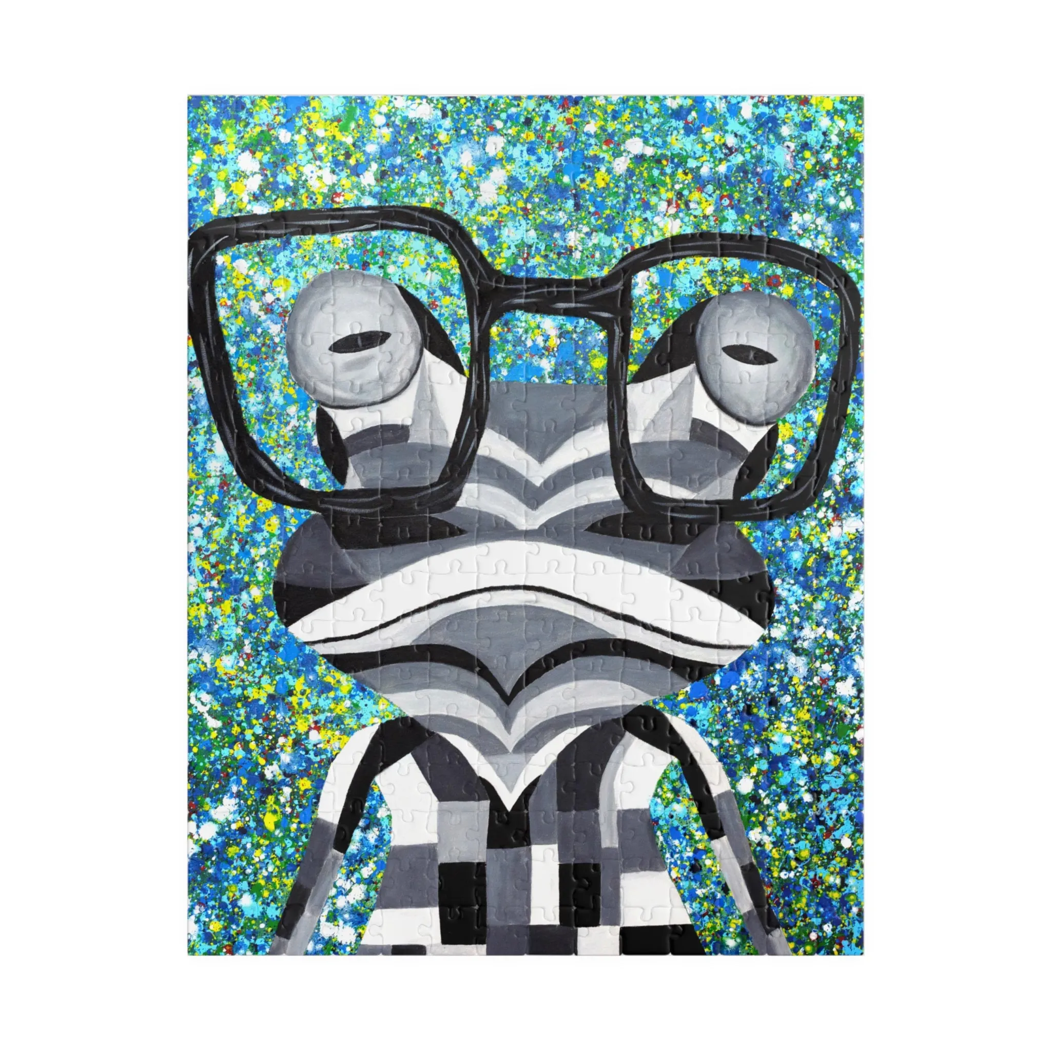 Puzzle Funky Frog