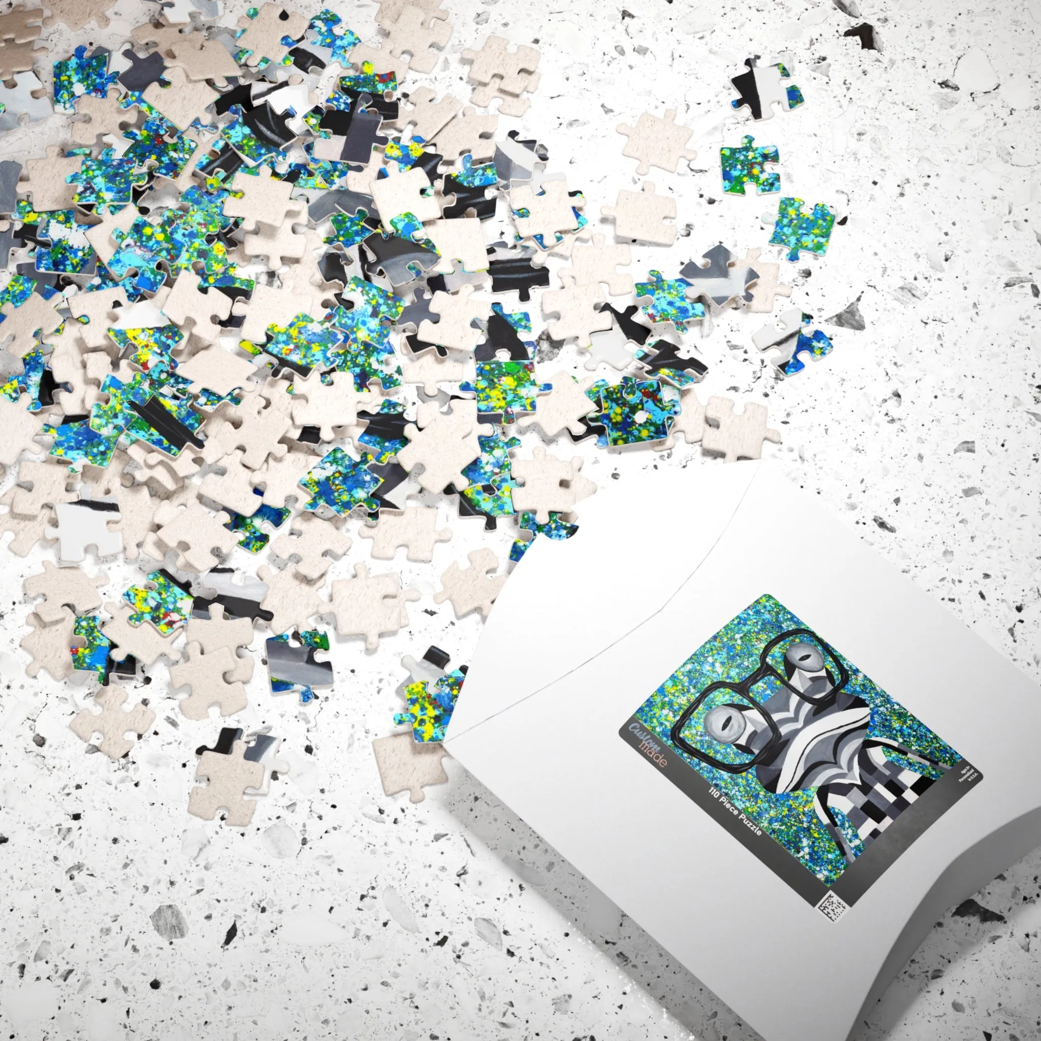 Puzzle Funky Frog