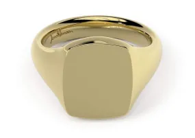 Quadrant Signet Ring, Yellow Gold