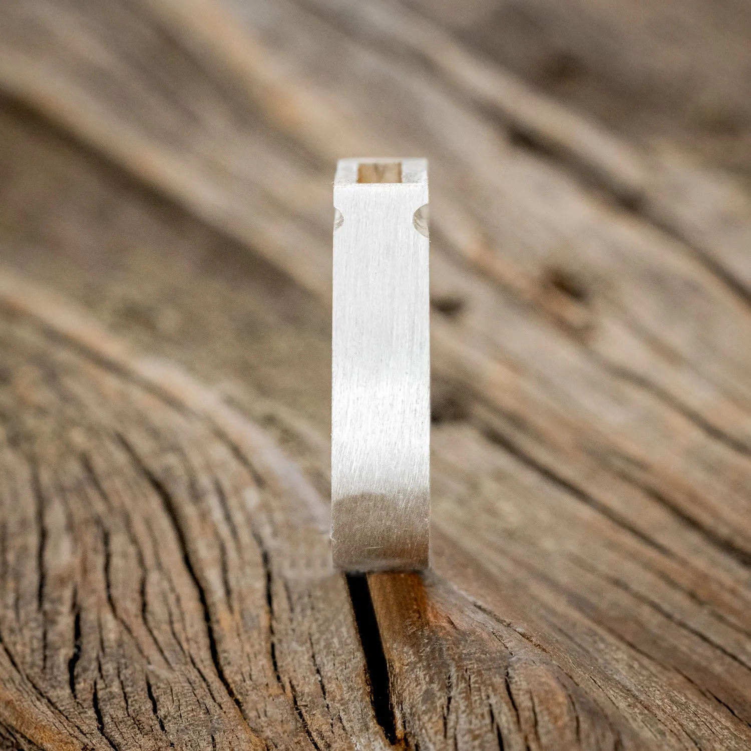 "HEMLOCK" - CUSTOMIZABLE SILVER POISON RING