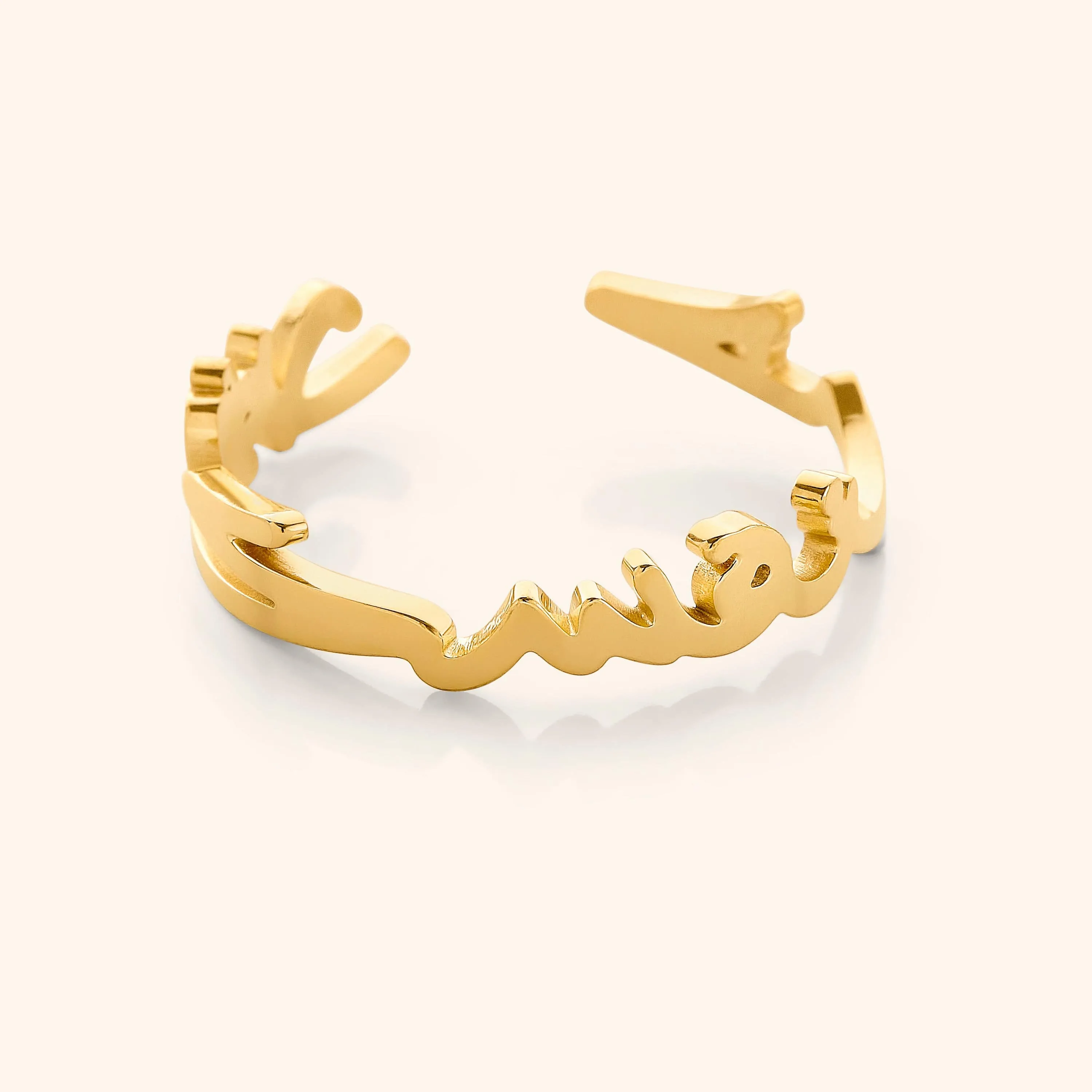 "Love Yourself First" Ring