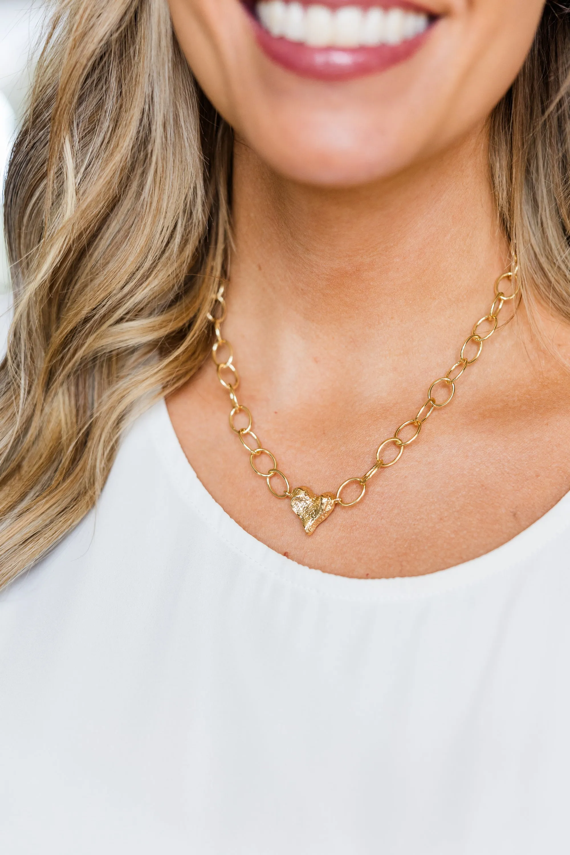 Refined Grace Necklace, Gold