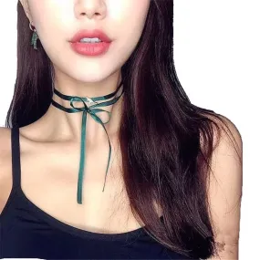 Satin Ribbon Dinosaur Choker Necklace *FREE ITEM