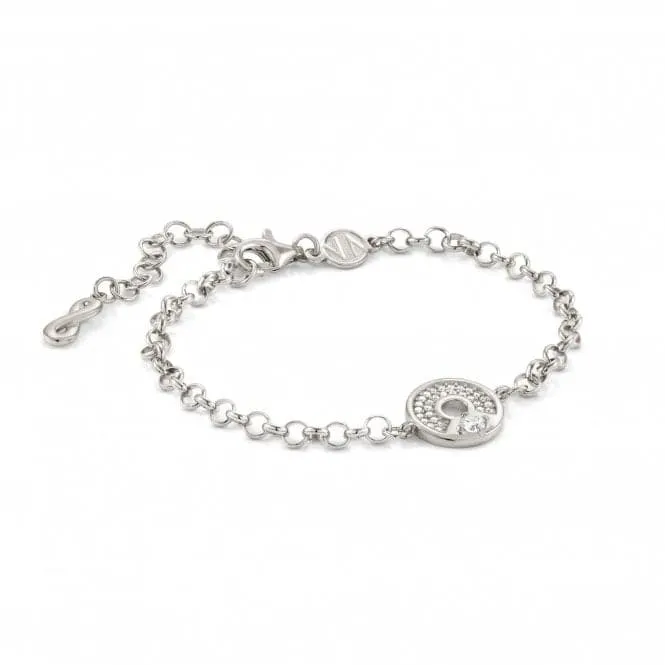 Sentimental Silver Zirconia Round Silver Bracelet 149201/017