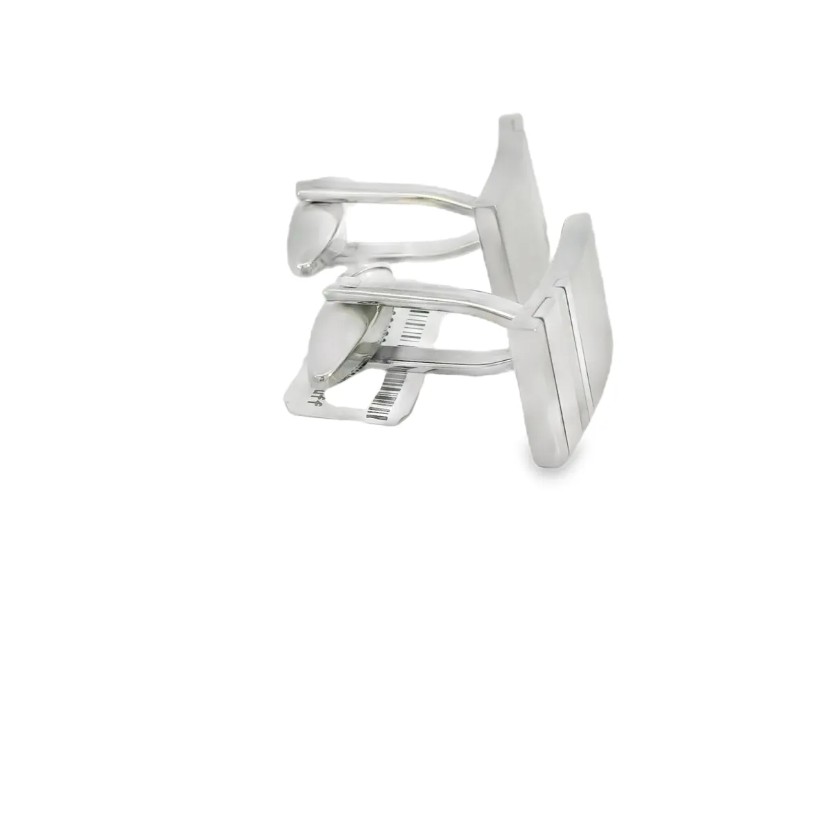 Sleek Stainless Steel Cufflinks for Modern Elegance