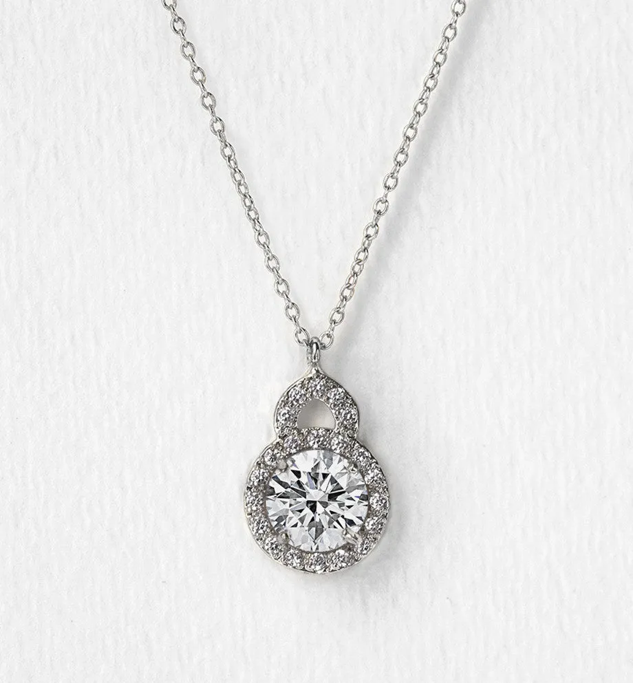 Sophia Crystal Pendant Necklace