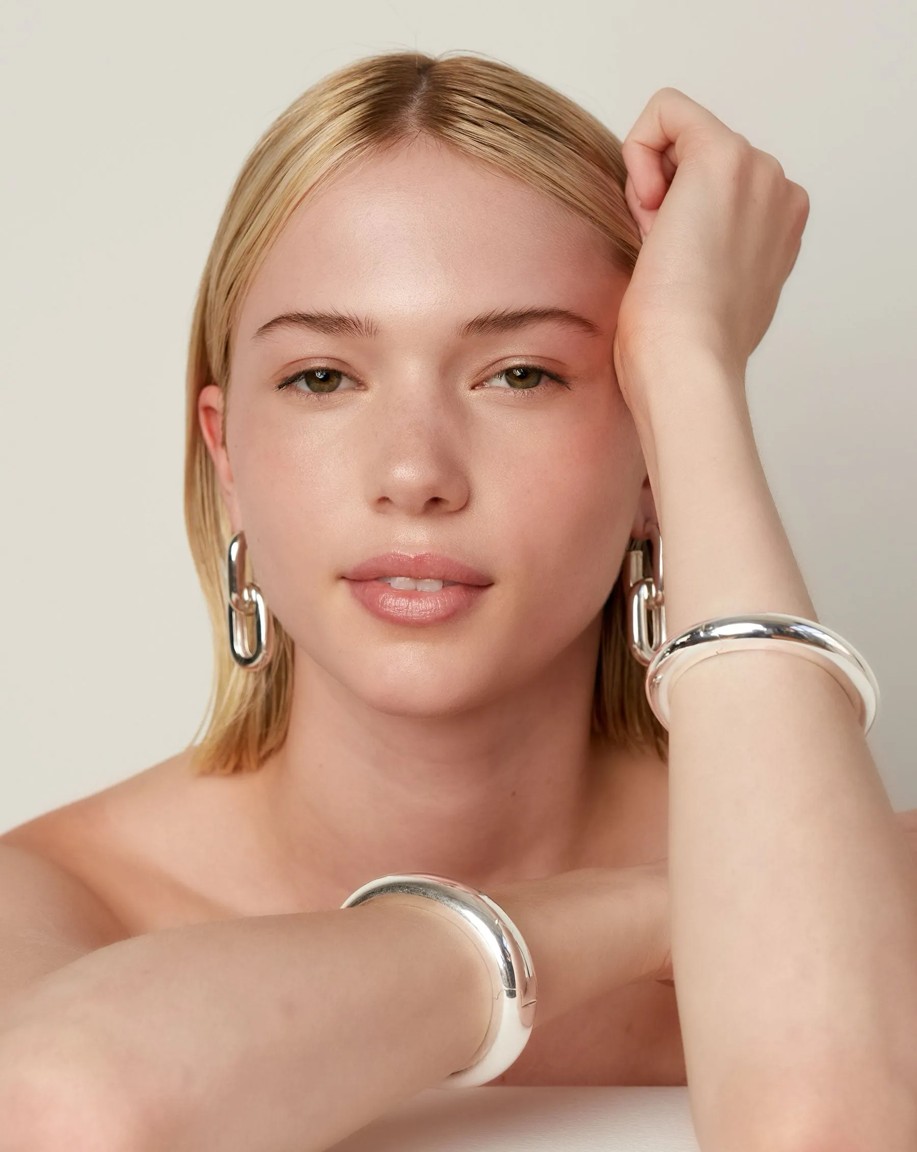Statement Sterling - Cloud Bangle