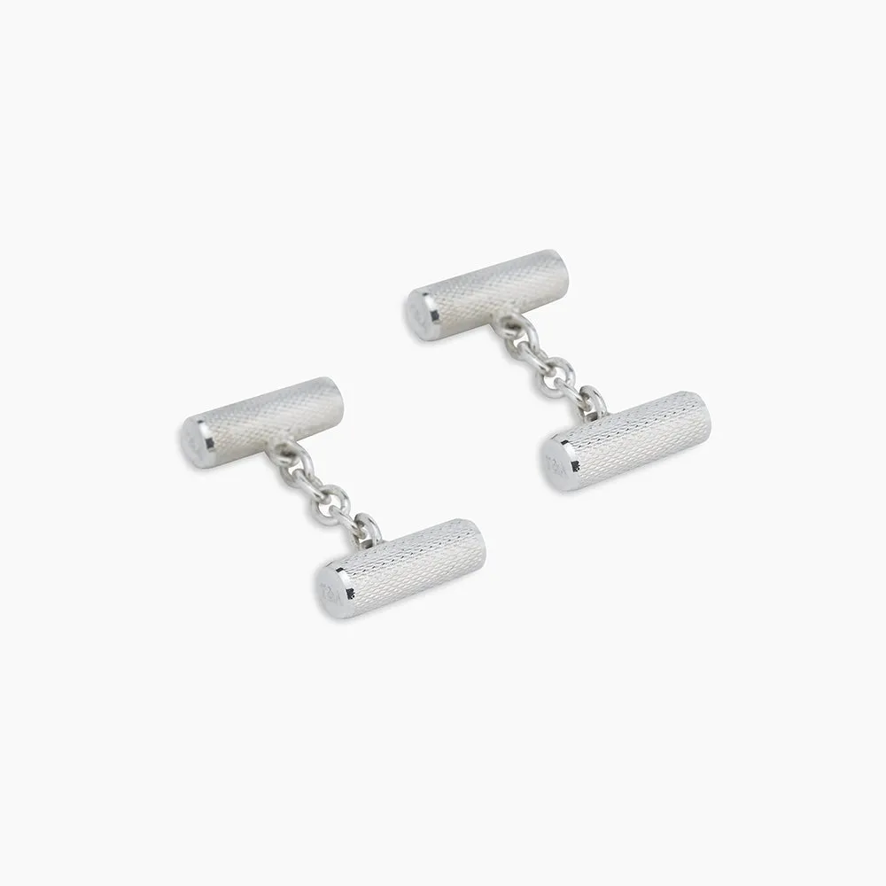 Sterling Silver Bar Cufflinks