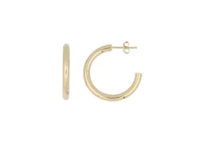 THE 14K 3MM TUBE HOOPS