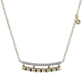 ZP1256-Y Pendant in 14k Gold with Diamonds
